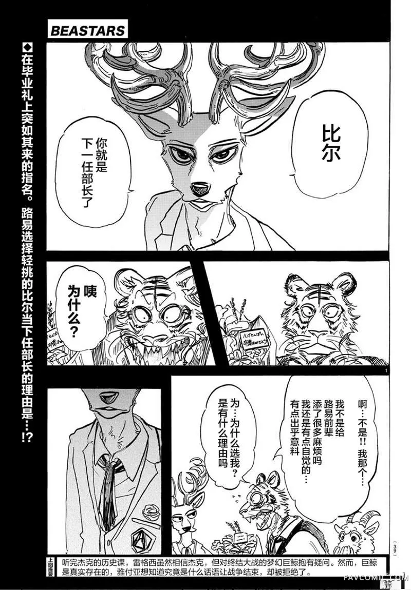 BEASTARS第155话愿蛋黄在心里永存P1