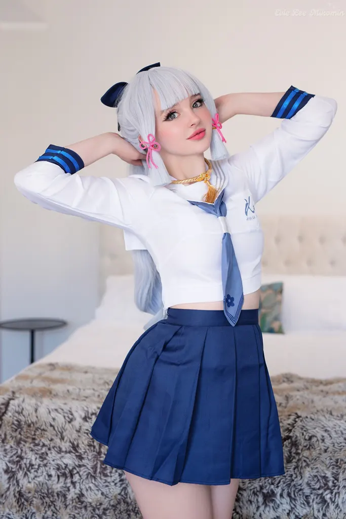 Mikomin – Ayaka School Uniform试读3P