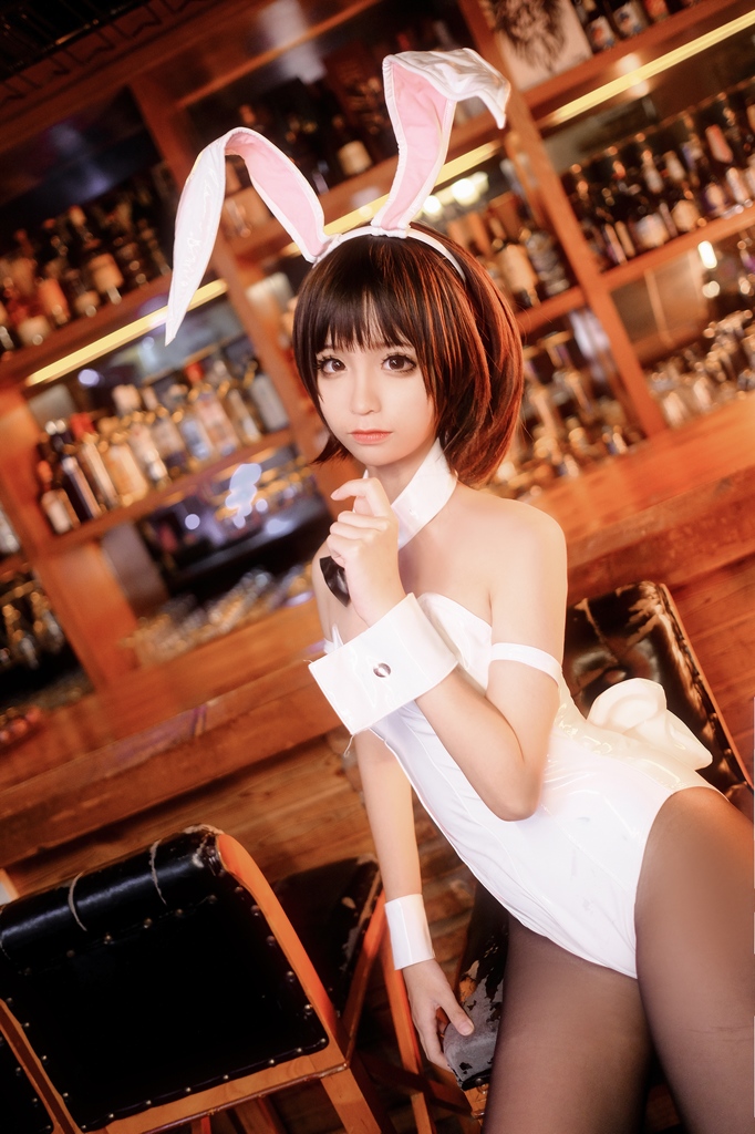 Chunmomo 蠢沫沫 – Megumi Kato Bunny Suit全集P2