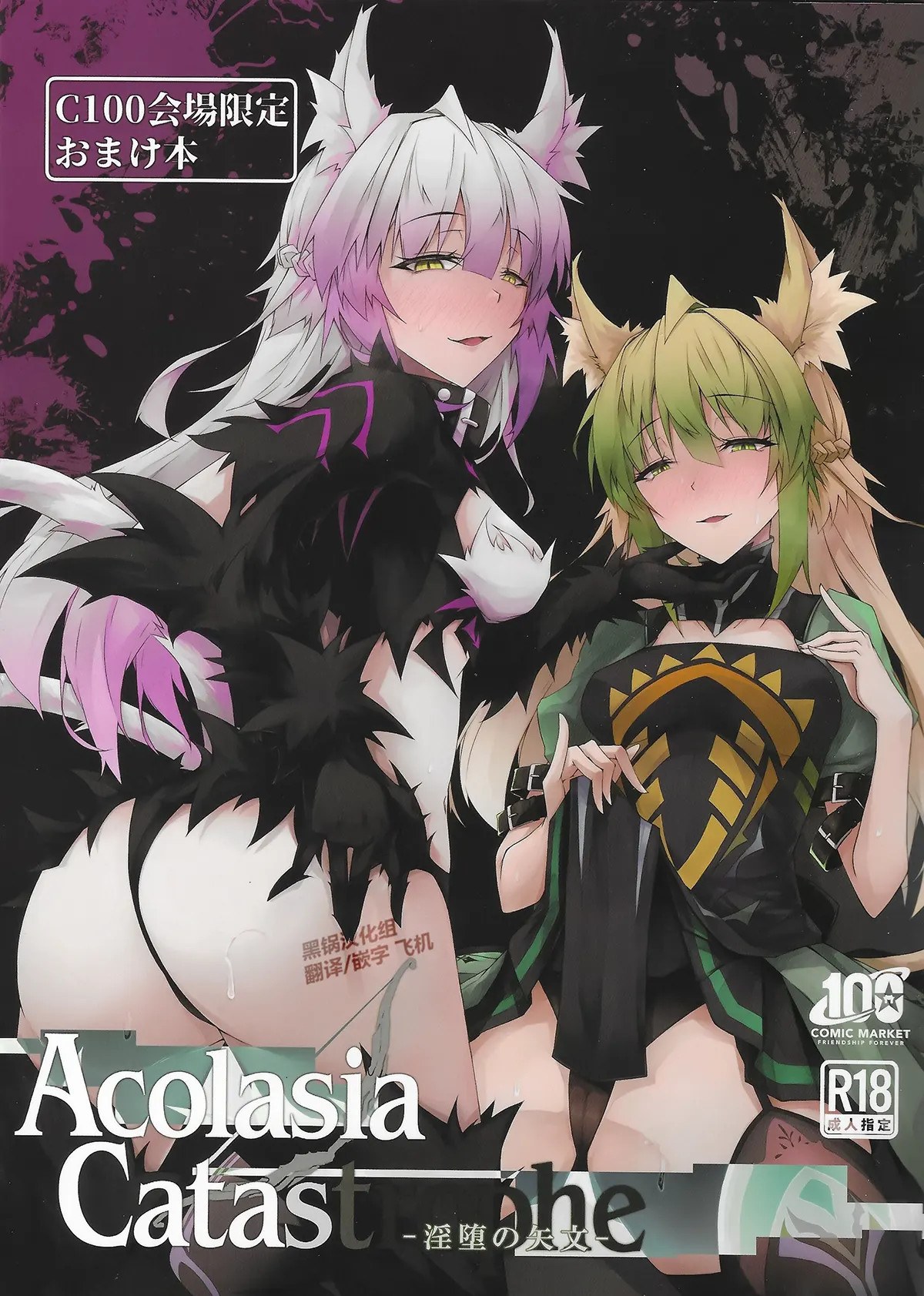 C100会場限定おまけ本 Acolasia Catastrophe -淫墮の矢文-试读1P