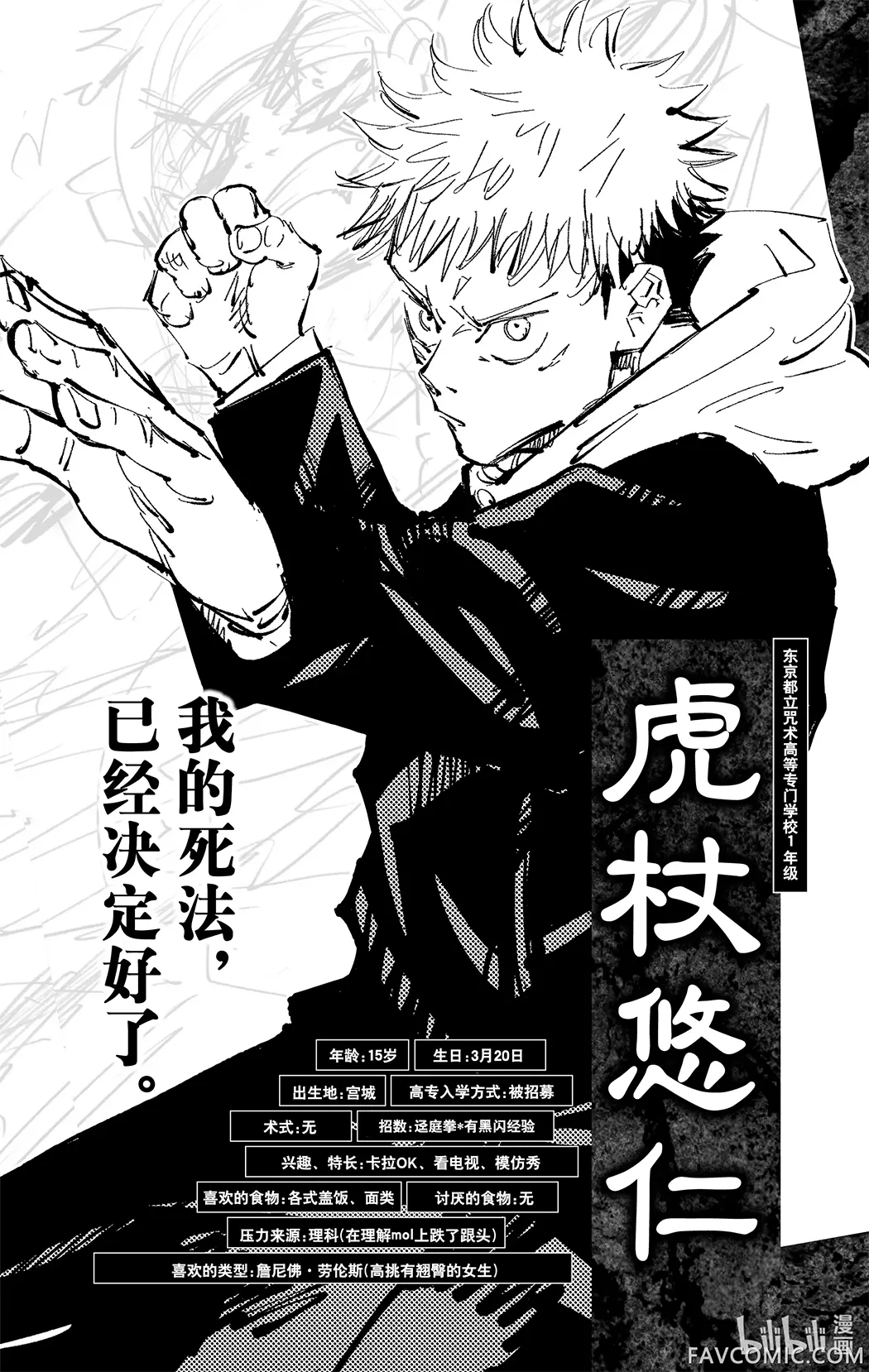 咒术回战漫画公式书试读5P